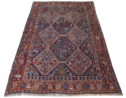 Antique Khamseh Rug