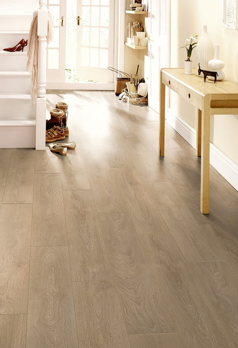 Light Brushed Oak 12 mm Laminate AC5 | Canadia | M. Kelly Interiors – M ...