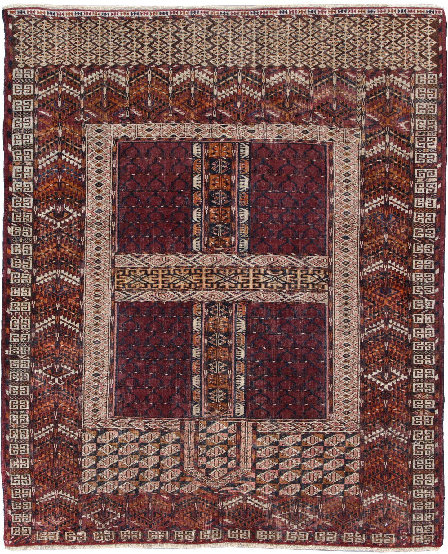 Antique Turkmen Rug