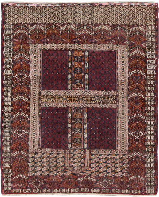 Antique Turkmen Rug