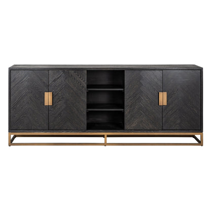 Blackbone 4 Door Sideboard Gold
