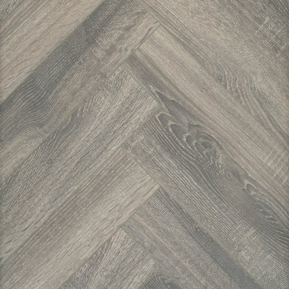 Platinum Grey Herringbone