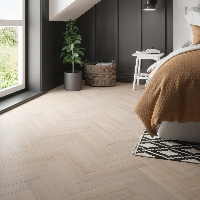 Larissa Oak Herringbone