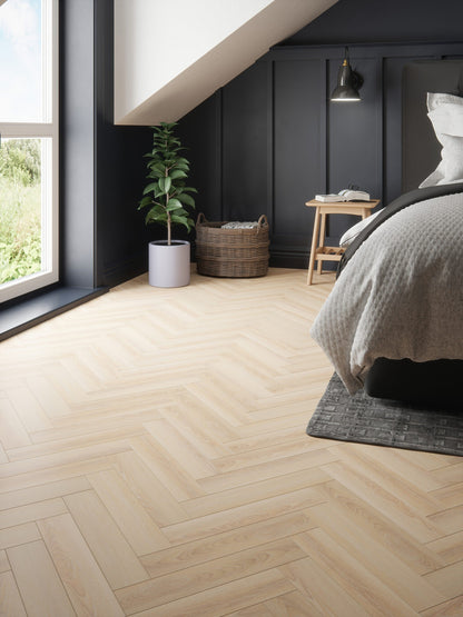 Rhodes Oak Herringbone