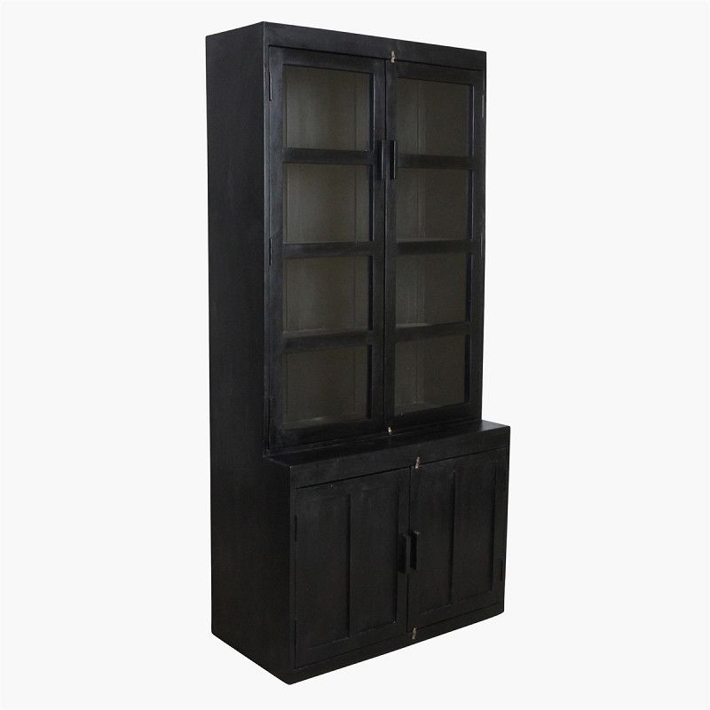 Hutch Cabinet Black
