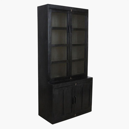 Hutch Cabinet Black