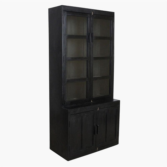 Hutch Cabinet Black