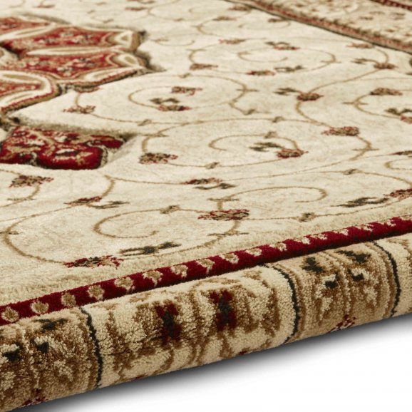 Heritage 4400 Cream Red Rug