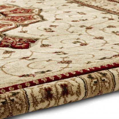 Heritage 4400 Cream Red Rug