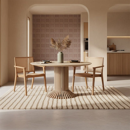 Eiffel Teak Round Table