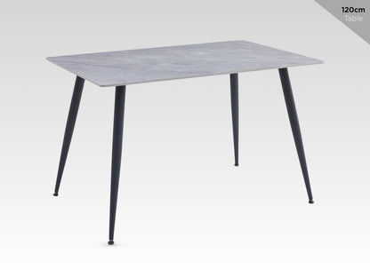 Argenta 120 cm Sintered Stone Dining Table