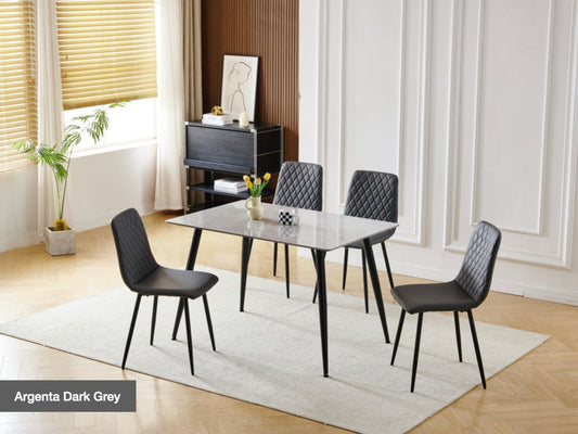 Argenta Dining Chair Dark Grey