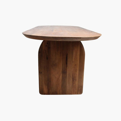 Bullnose dining table  (Closed Base)