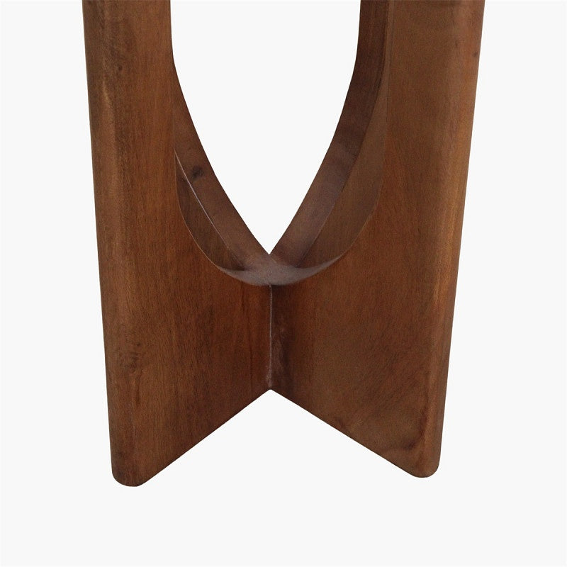 Brunei Side Table Black Marble