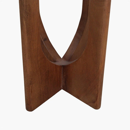 Brunei Side Table Black Marble