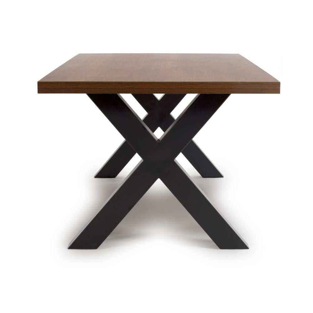 Dallas Dining Table Smoked Oak 1800mm