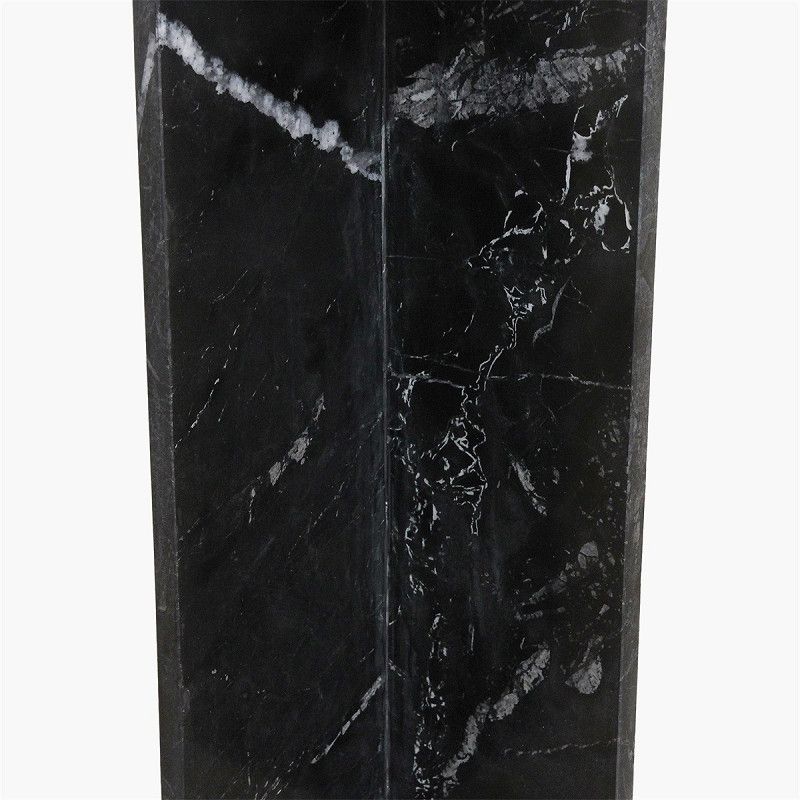 Shanghai Side Table in Black Marble