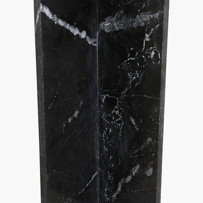 Shanghai Side Table in Black Marble