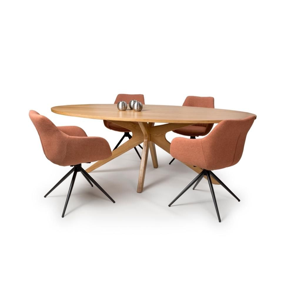 Hoxton Oval Dining Table 2000mm
