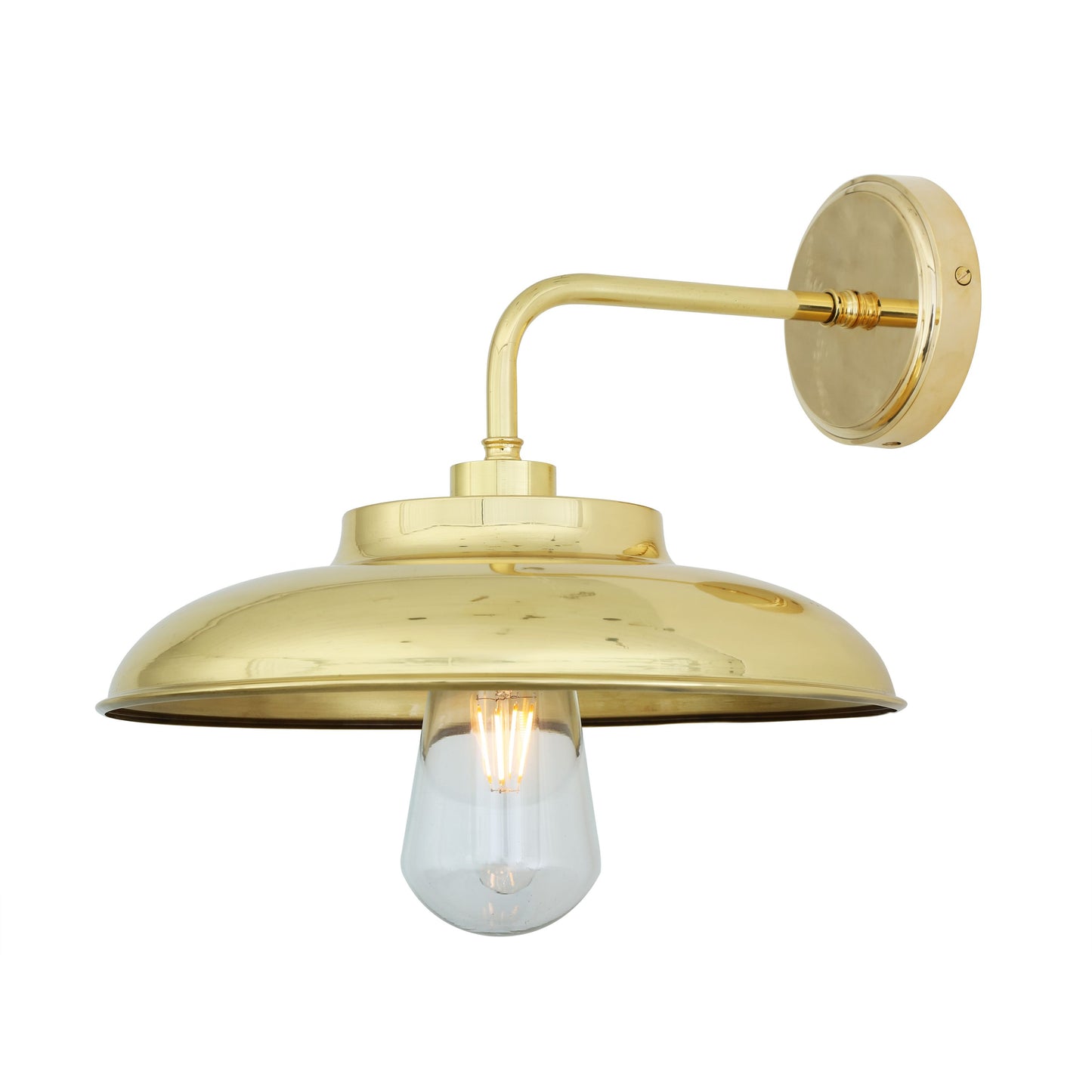 Darya Brass Outdoor Wall Light 31.5cm IP65