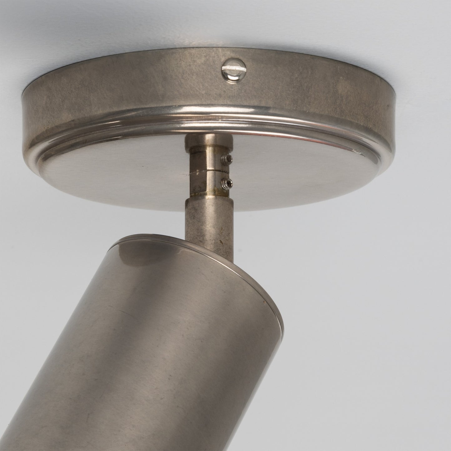 Evanston Directional Brass Ceiling Spotlight 8.5cm IP20