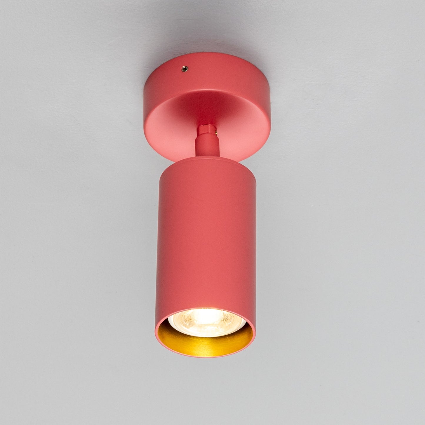 Evanston Directional Brass Ceiling Spotlight 8.5cm IP20