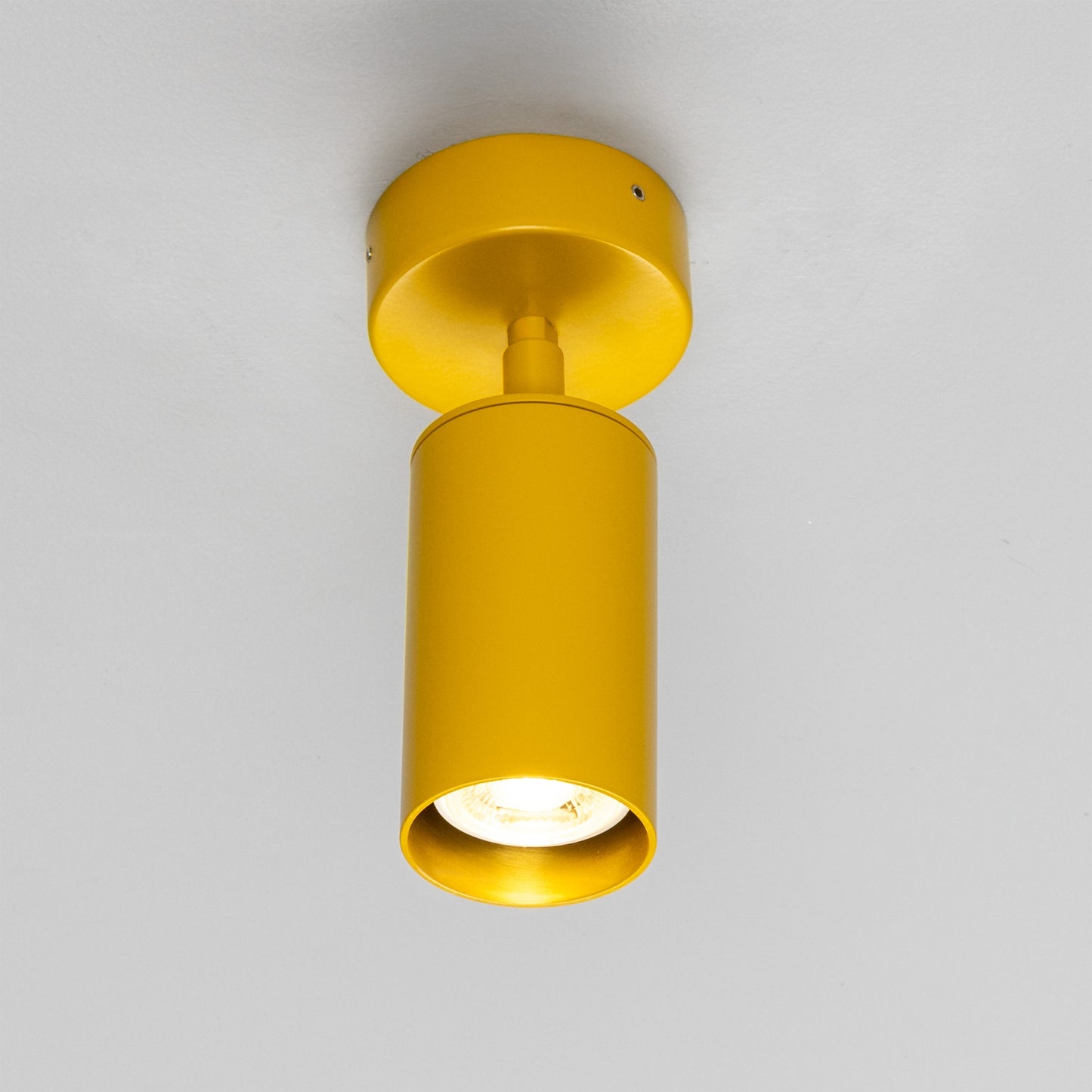 Evanston Directional Brass Ceiling Spotlight 8.5cm IP20