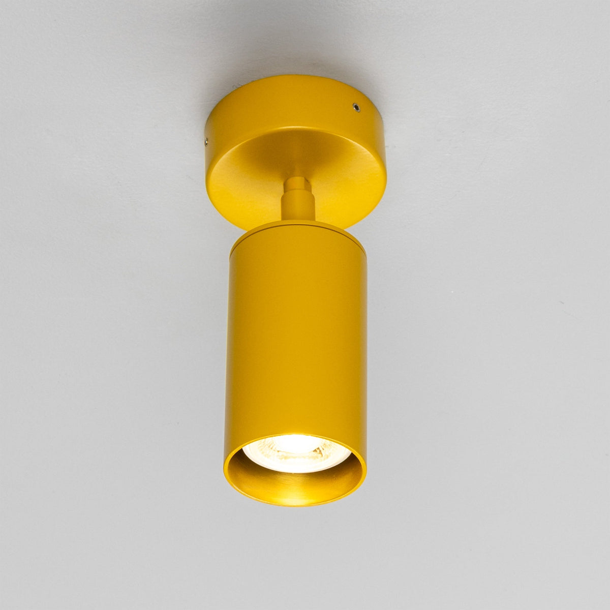 Evanston Directional Brass Ceiling Spotlight 8.5cm IP20