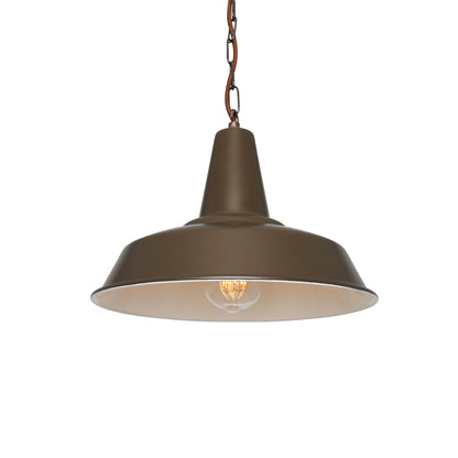 Hex Industrial Factory Pendant Light 30cm IP20