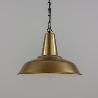 Hex Industrial Factory Pendant Light 30cm IP20