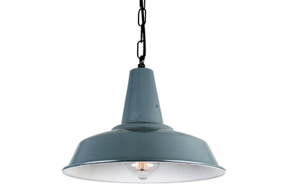 Hex Industrial Factory Pendant Light 30cm IP20