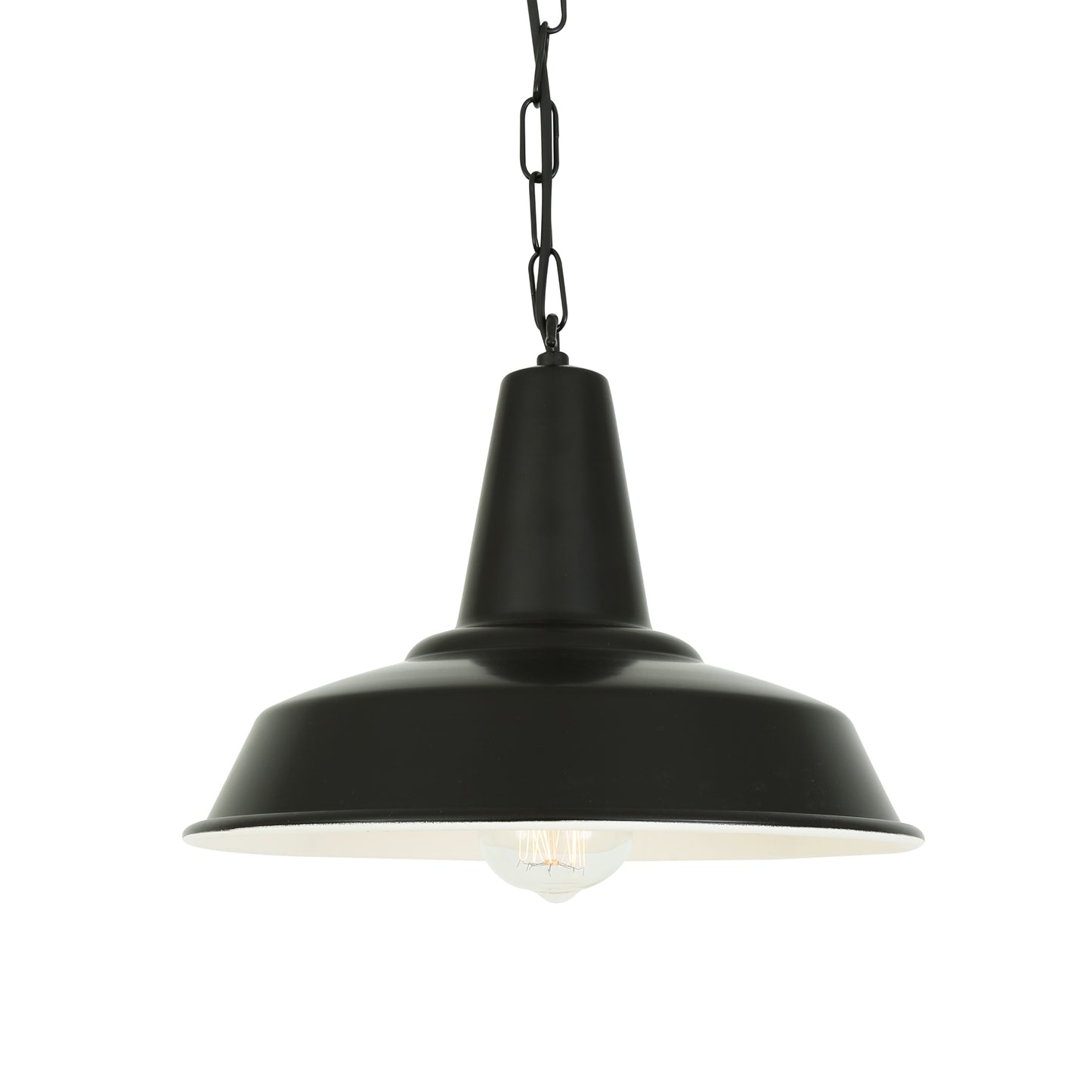 Hex Industrial Factory Pendant Light 30cm IP20