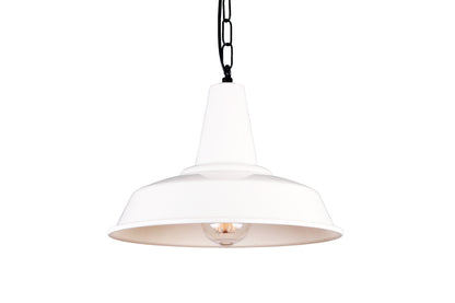 Hex Industrial Factory Pendant Light 30cm IP20