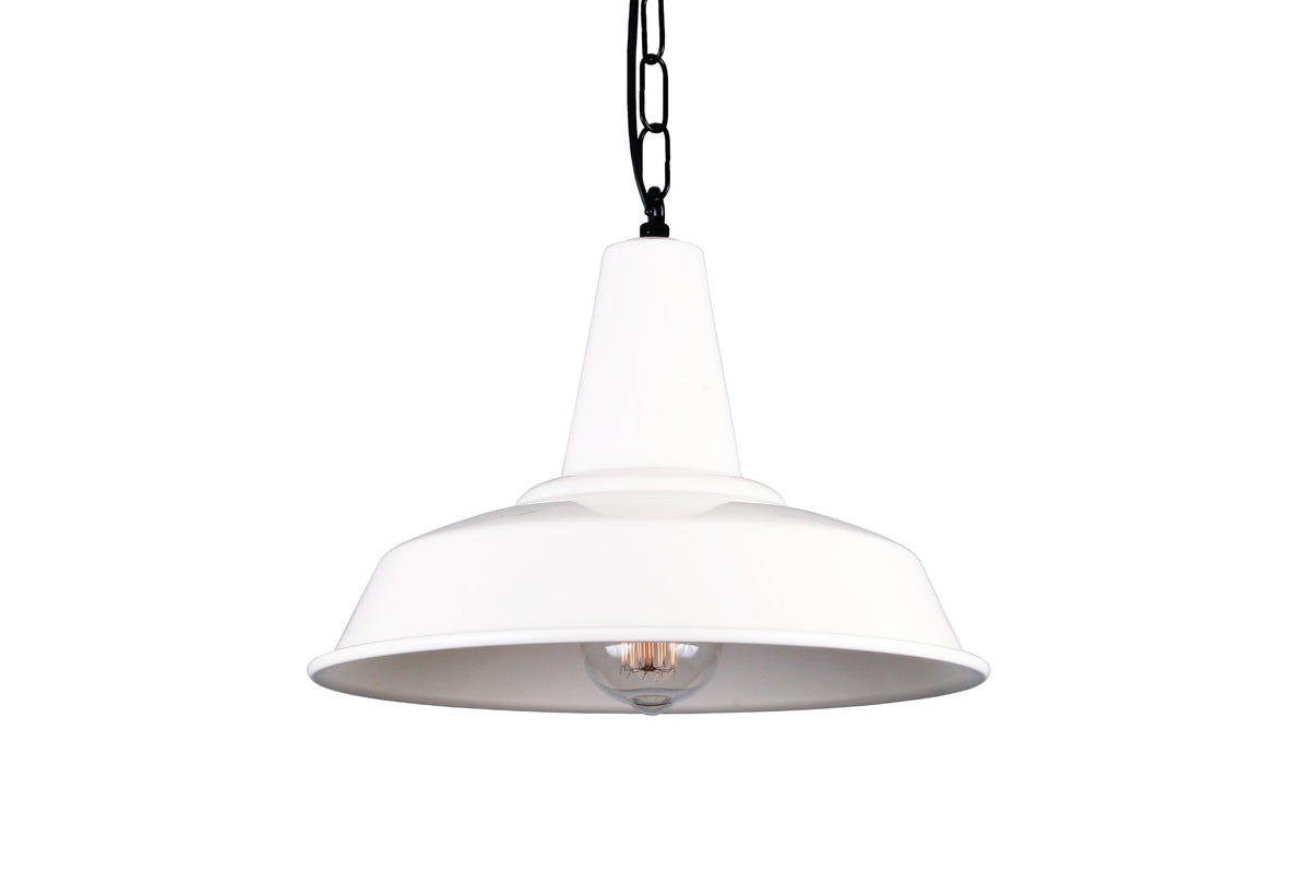 Hex Industrial Factory Pendant Light 30cm IP20