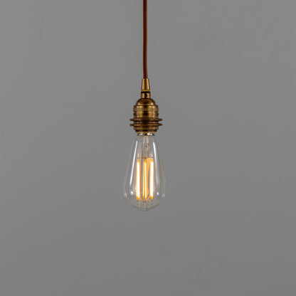 Lome Vintage Braided Pendant Light 8cm IP20