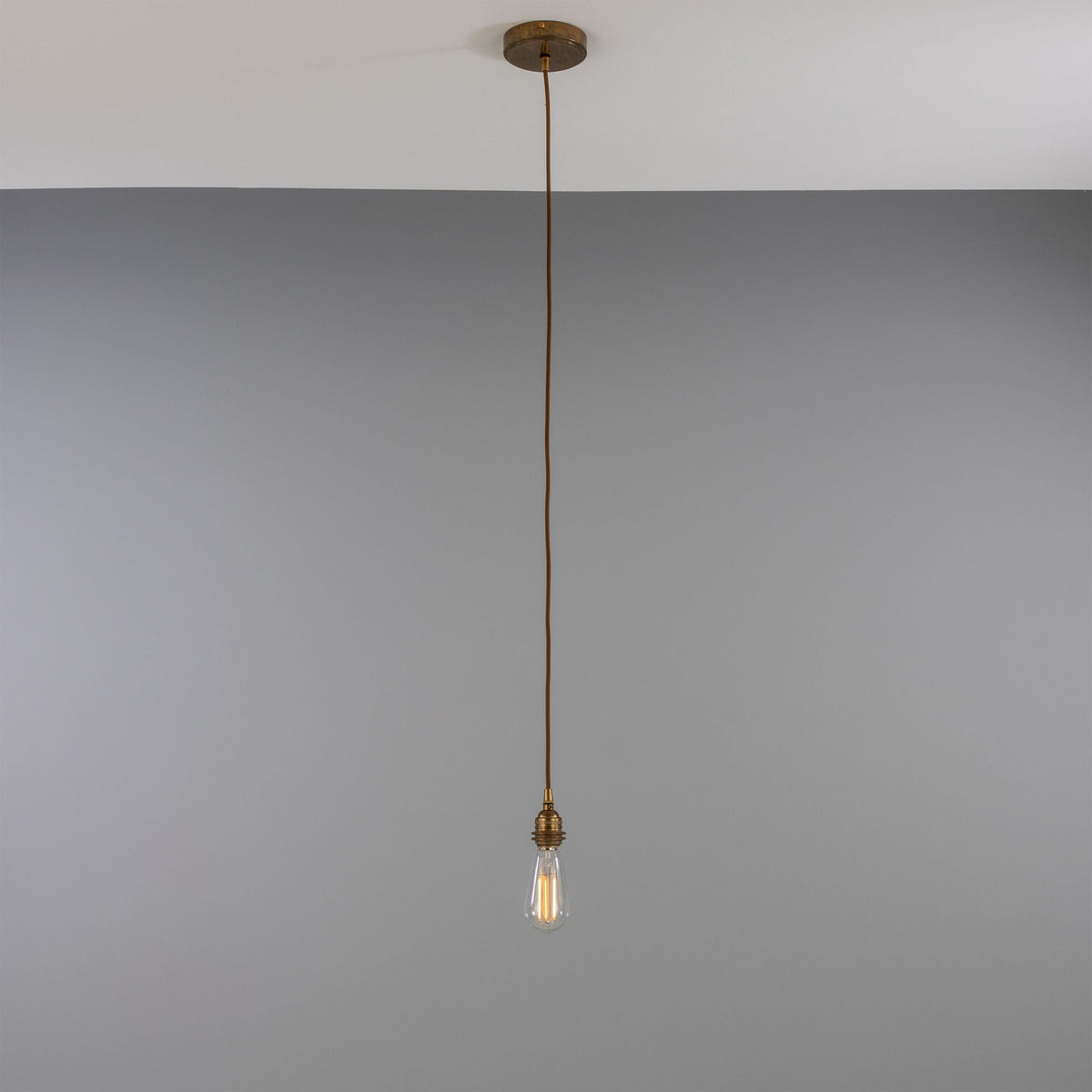 Lome Vintage Braided Pendant Light 8cm IP20