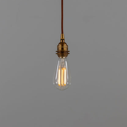 Lome Vintage Braided Pendant Light 8cm IP20