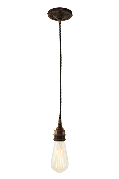 Lome Vintage Braided Pendant Light 8cm IP20