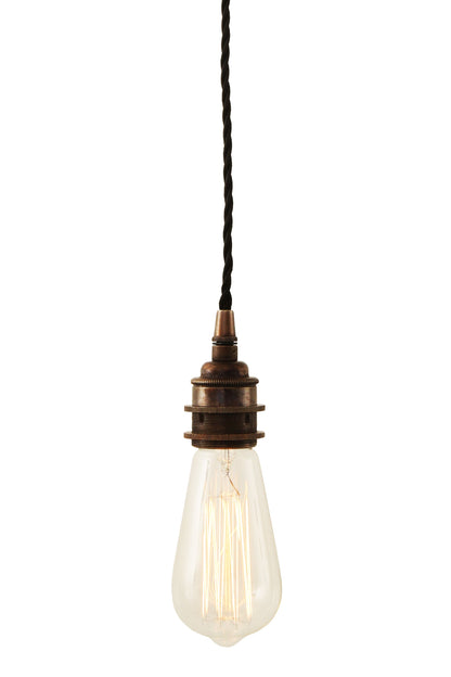 Lome Vintage Braided Pendant Light 8cm IP20