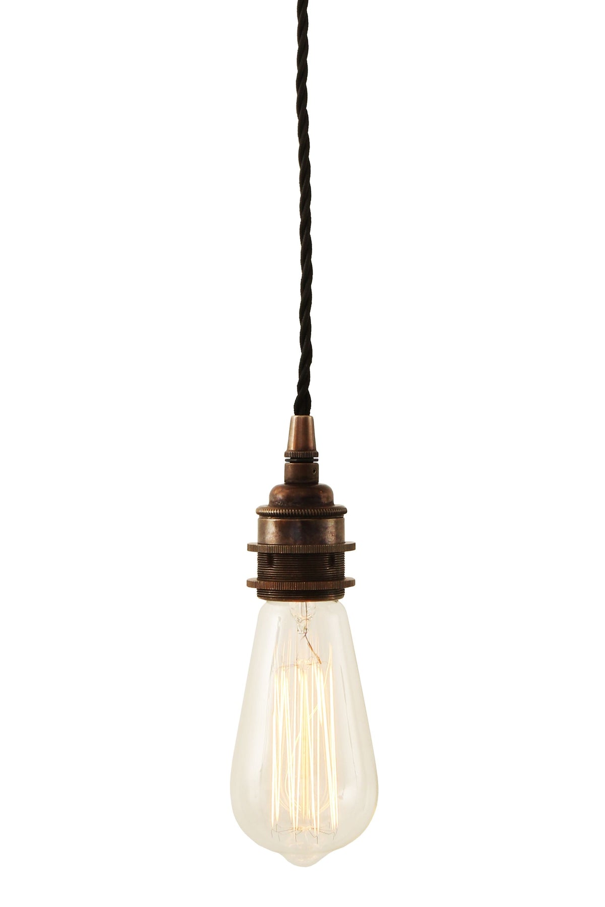Lome Vintage Braided Pendant Light 8cm IP20
