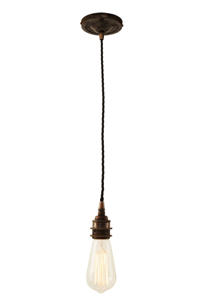 Lome Vintage Braided Pendant Light 8cm IP20