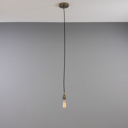 Lome Vintage Braided Pendant Light 8cm IP20