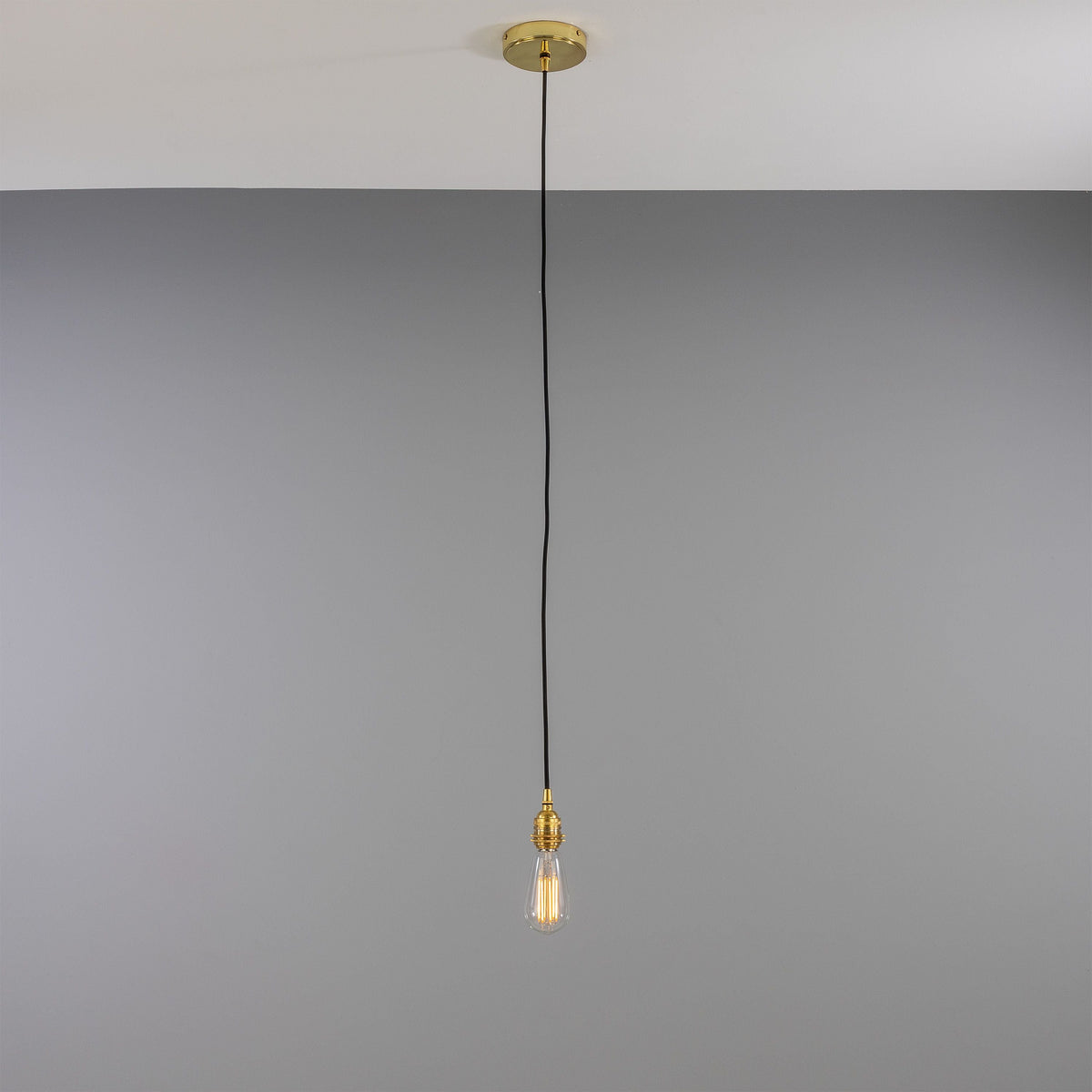 Lome Vintage Braided Pendant Light 8cm IP20