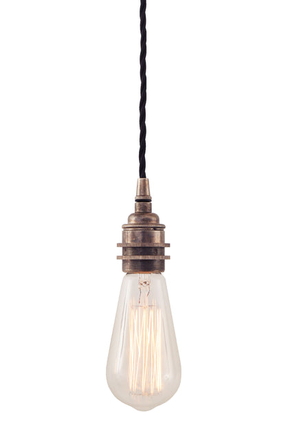 Lome Vintage Braided Pendant Light 8cm IP20