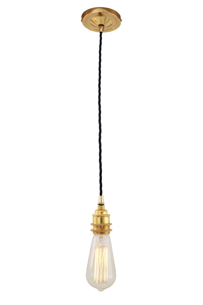 Lome Vintage Braided Pendant Light 8cm IP20