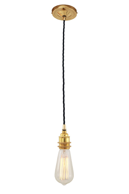 Lome Vintage Braided Pendant Light 8cm IP20