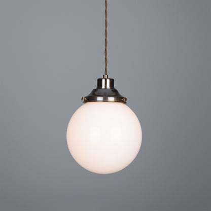 Gentry Opal Globe Pendant Light 20cm IP20