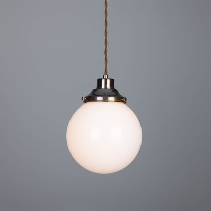 Gentry Opal Globe Pendant Light 20cm IP20