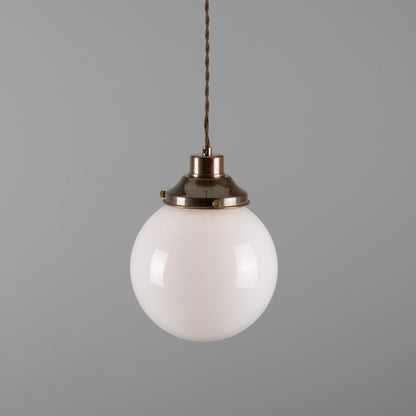 Gentry Opal Globe Pendant Light 20cm IP20