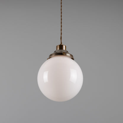 Gentry Opal Globe Pendant Light 20cm IP20